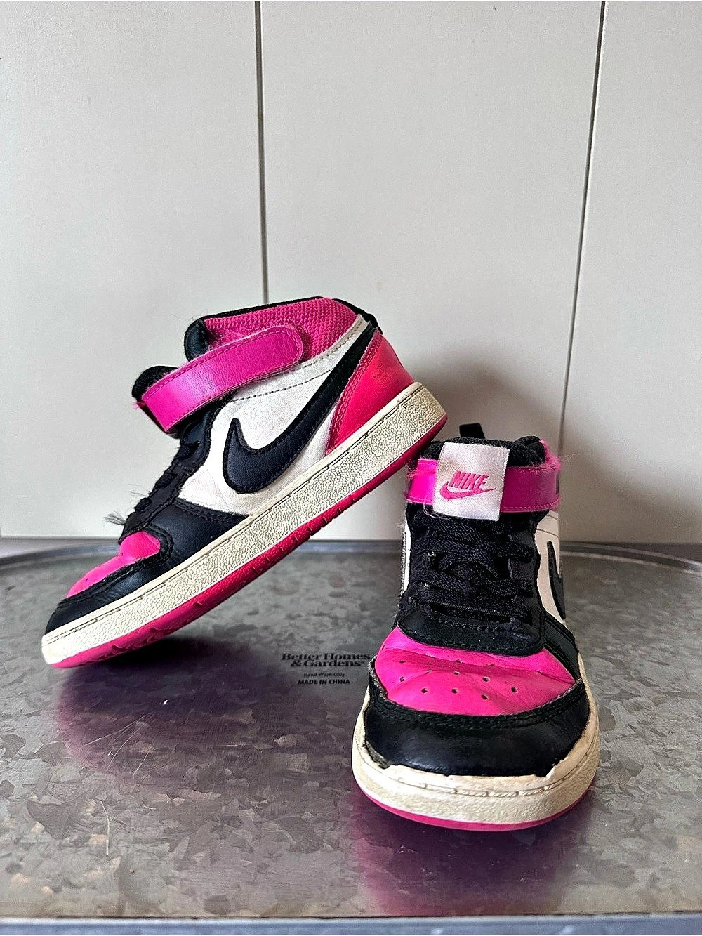 Nike Court Borough Mid 2 Sneakers Pink & Black